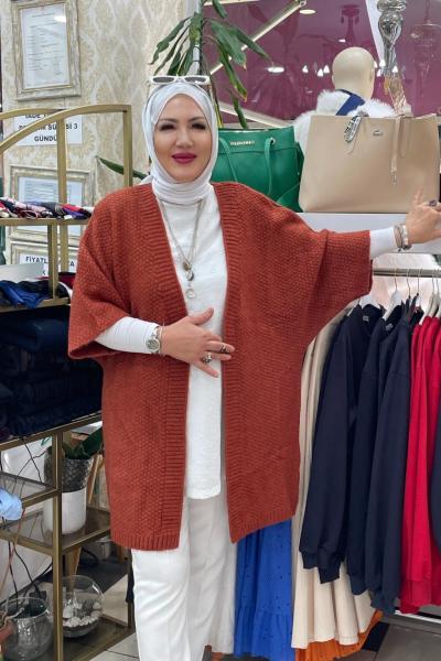 Angora hırka  Kiremit