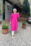 Ara boy hırka Pembe