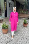 Ara boy hırka Pembe