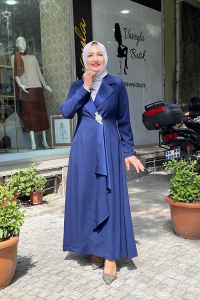 Ceket abiye Lacivert