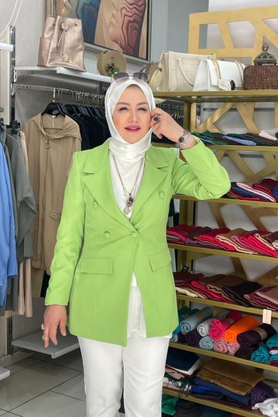 Ceket  Fıstık Yeşili