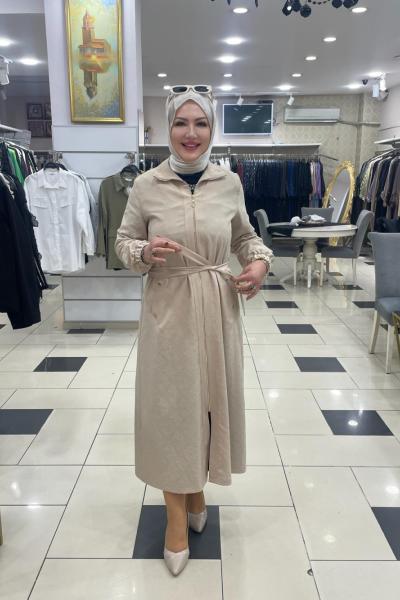 cep detaylı kap Bej