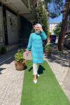 Cizgili tunık Turkuaz