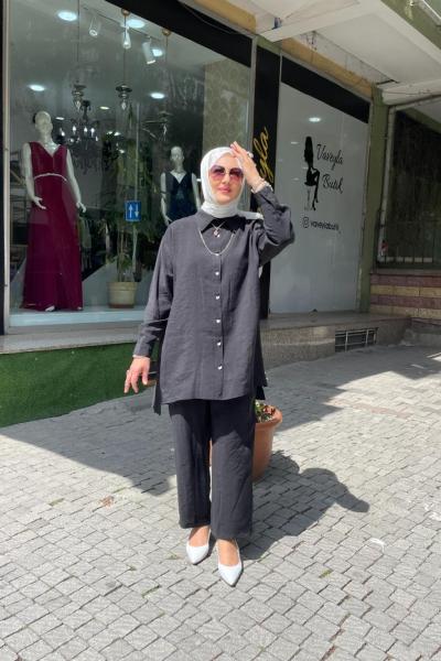 Cupra pantolonlu takım Siyah