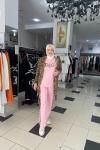 Eşortman takım iki iplikli kumaş Pembe