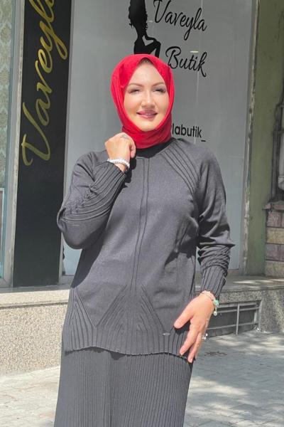 Etek ustu bulız Siyah