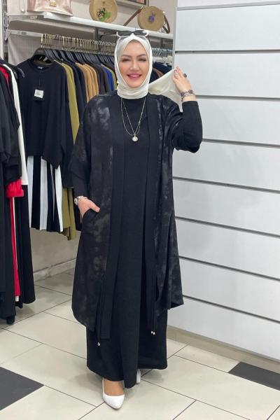 İkili elbise  Siyah