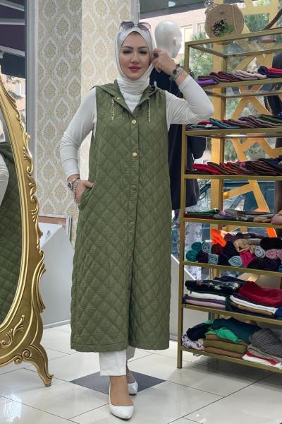 İnce yelek Su Yeşili