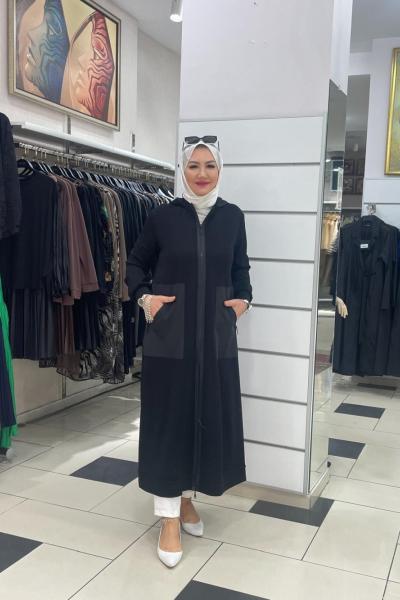 İri cepli kap Siyah Zambak