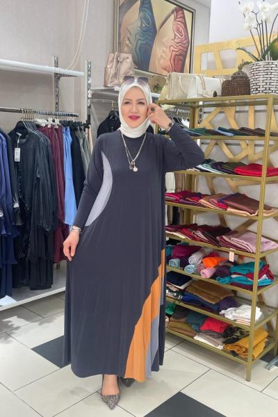 İtal sendi elbise Gri