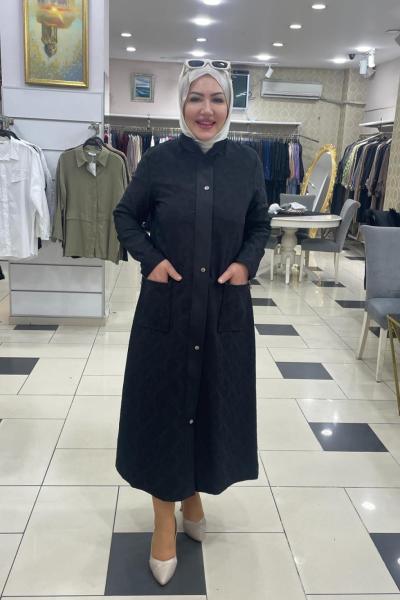 Kabartmalı kap Siyah