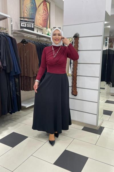 Kerep kuaş etek Siyah