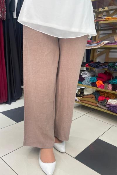 Keten pantolon Taba