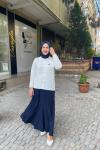 Kısa hırka Beyaz