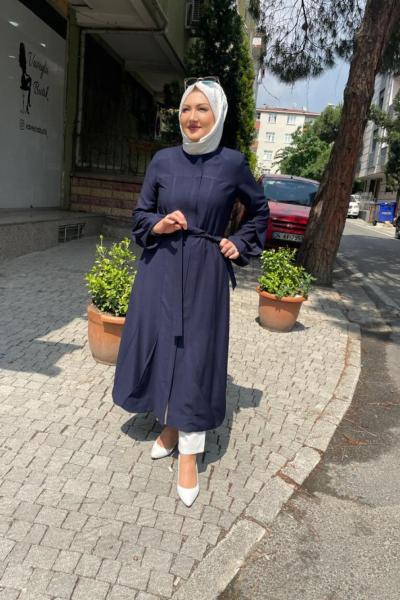 Kolları katlama pıle Lacivert