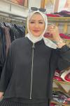 Lamarca bomber ceket Siyah