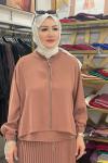 Lamarca bomber ceket Taba