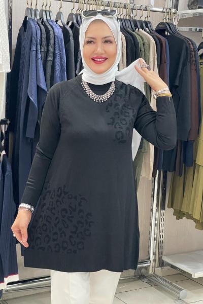 Lepor desen bulız Siyah