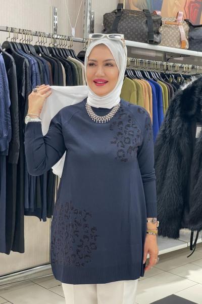 Lepor desen bulız Lacivert