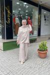 Magnolia tunik Bej