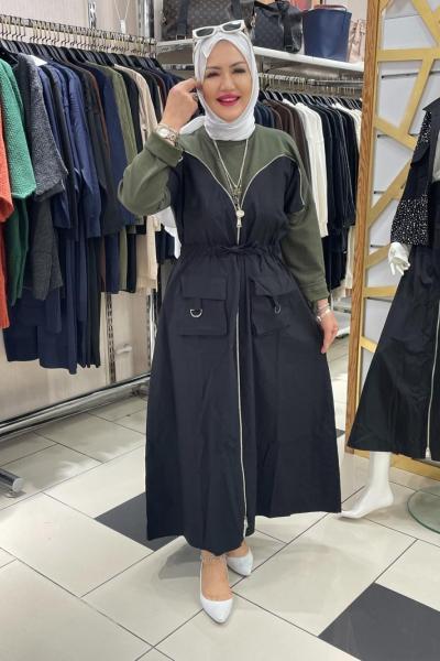 Paraşut elbıse Haki