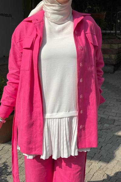 Piliseli iclik Beyaz