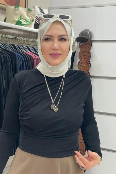 sendi bluz Siyah