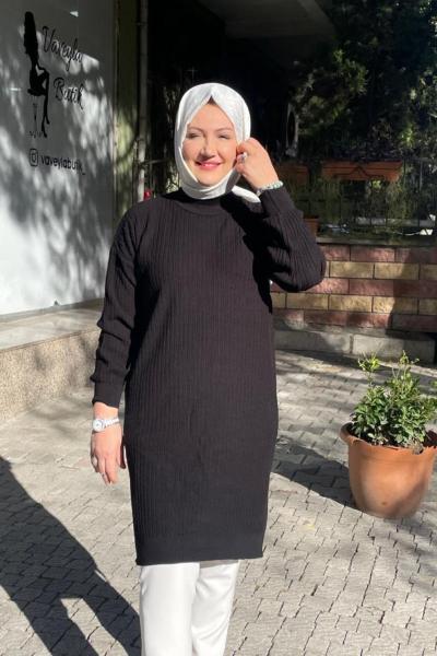 Trıko tunık Siyah
