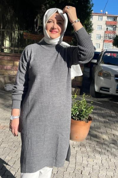Trıko tunık Gri