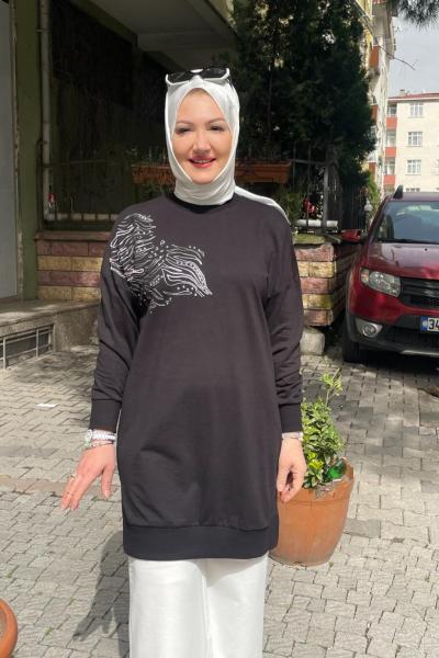 Yan omuzu taş ve zınbalı tunık Anadolu Siyahı