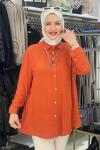 Yazlik gomlek Turuncu